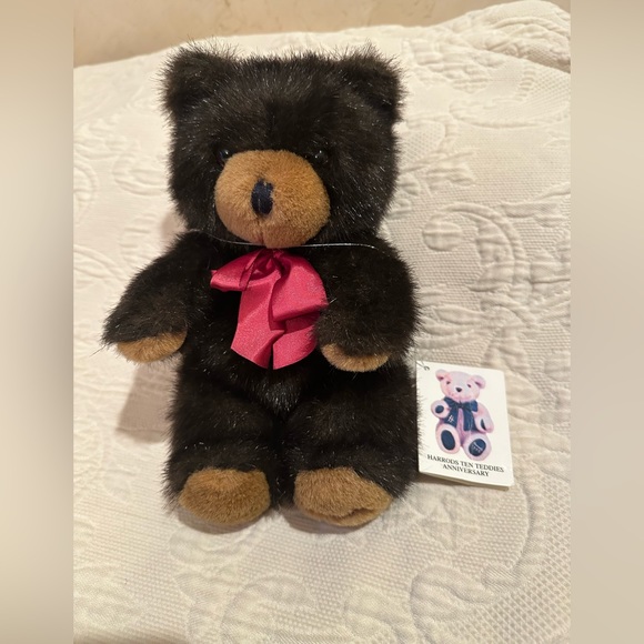 Rare Harrods 1995 Ten Teddies Anniversary Bear - Picture 2 of 12